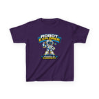 Robot Explorer Kids T‑Shirt — "Powered by Curiosity" Space Robot Tee