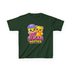 Kids Candy T-Shirt — 'Sugar Besties' Cute Bear & Popsicle Graphic Tee