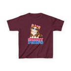 Smarty Paws Kids T-Shirt — Cute Kitten Graphic Tee for Children