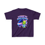 Kidxtr™ Kids Alien T-Shirt — 'I Came to Make Friends' Alien Graphic Tee