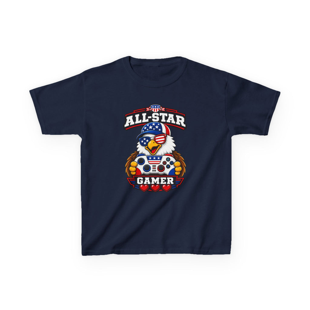 Kids Gamer T-Shirt – All Star Gamer Graphic Tee