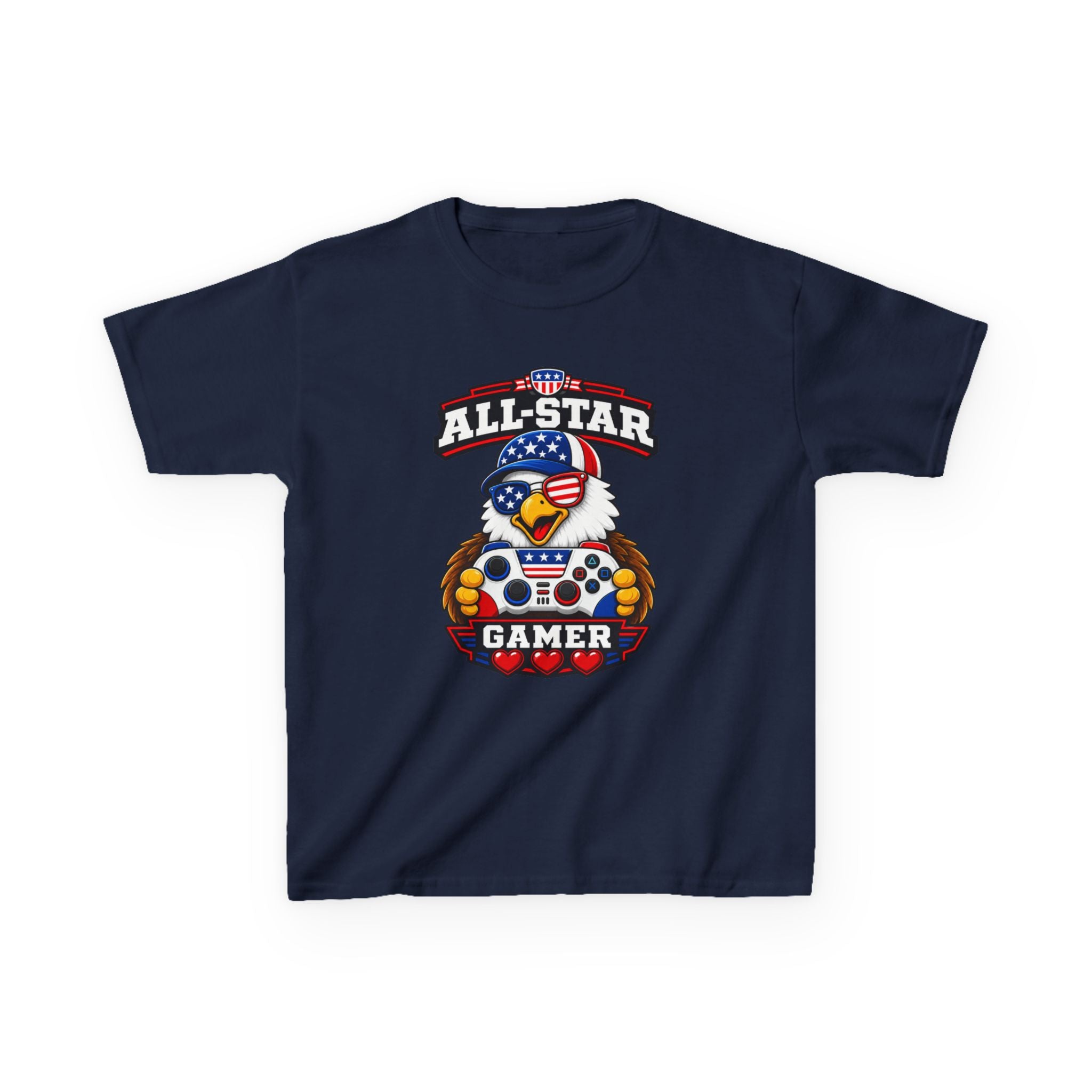 Kids Gamer T-Shirt – All Star Gamer Graphic Tee