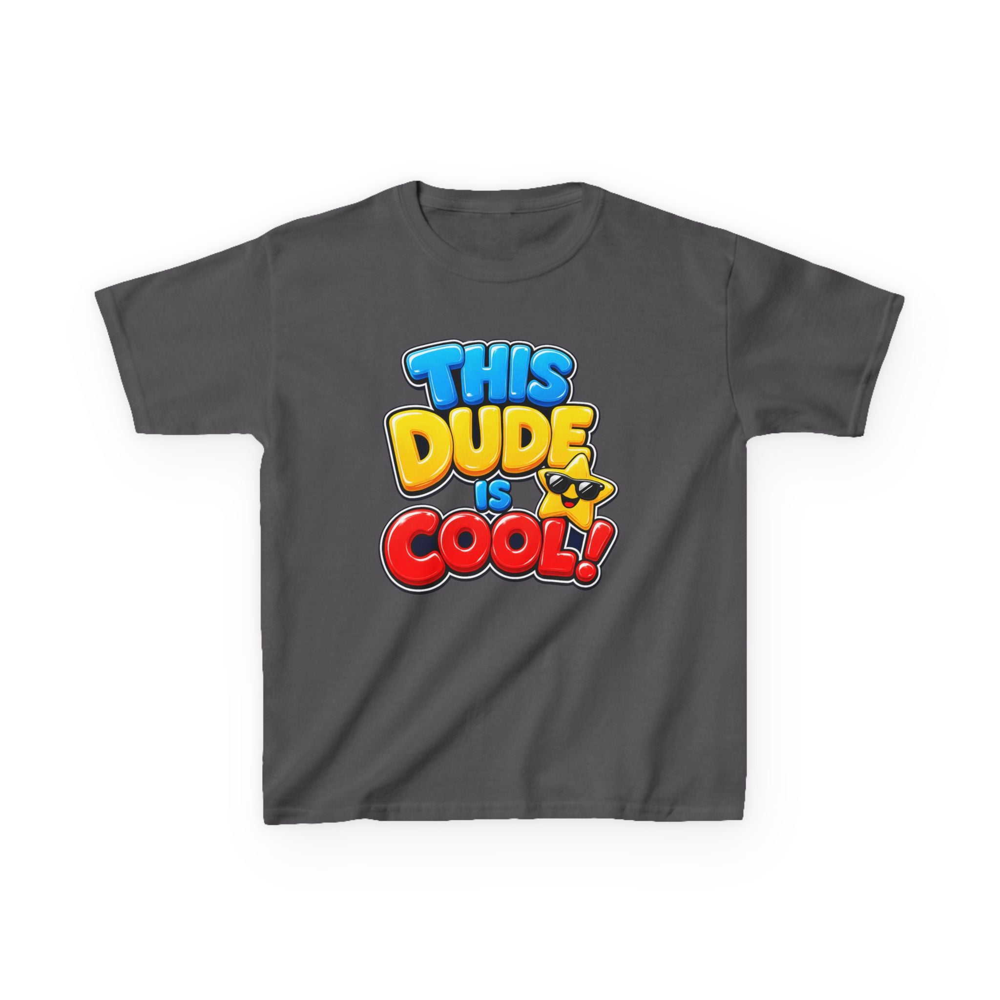Kids Birthday T-Shirt — 'This Dude Is Cool!' Birthday Boy Graphic Tee