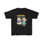 Kids Panda T-Shirt — 'Friends for Life' Cute Best Friends Graphic Tee