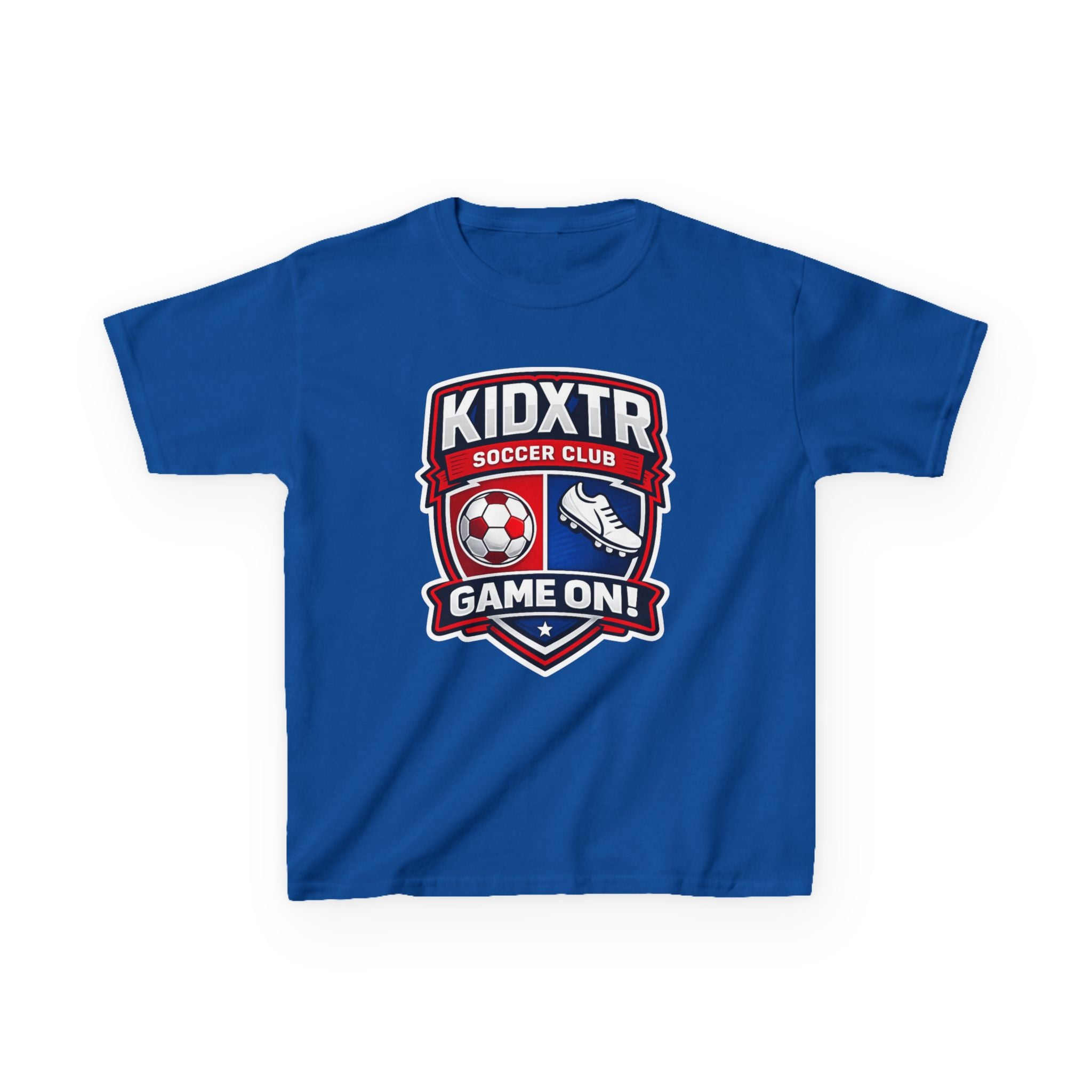 Kids Soccer Tee — Game On! Club Graphic Youth T-Shirt
